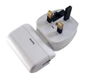 Hama USB-oplader 12.00 W 1x USB-A, 1x Apple Lightning Wit Binnen - thumbnail