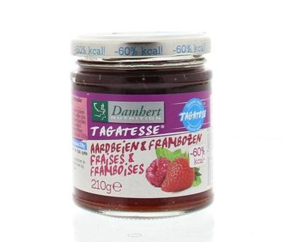 Damhert Low Carb Confituur framboos/aardbei Damhert Low Carb Confituur framboos/aardbei