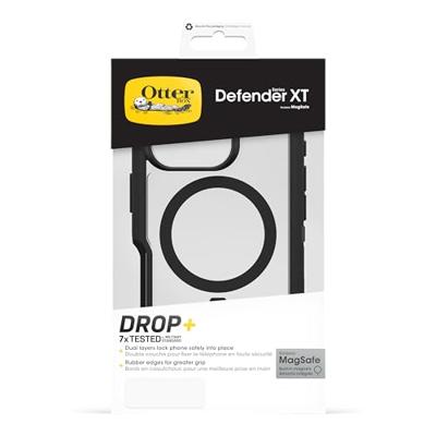 Otterbox Defender XT Backcover Apple iPhone 16 Pro Zwart, Transparant MagSafe compatible, Stootbestendig Otterbox Defender XT Backcover Apple iPhone 16 Pro Zwart, Transparant MagSafe compatible, Stootbestendig