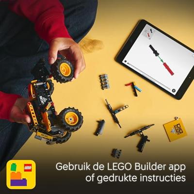 LEGO Technic 42199 Monster Jam DIGatron terugtrektruckmodel voor jongens - thumbnail