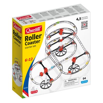 Quercetti knikkerbaan rollercoaster