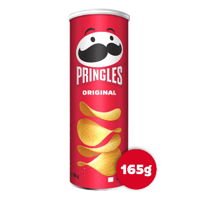 Chips pringles original 165gr | 19 stuks