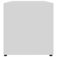 Tv-meubel 80x34x36 cm spaanplaat wit - thumbnail