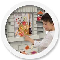 Speelgoedhuis voor Kinderen Chicos Grand Cottage XL 122 x 103 x 104 cm - thumbnail