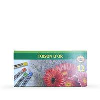Pastelkrijt Koh-I-Noor Toison 8512 rond 12 stuks assorti - thumbnail