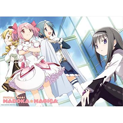 Poster Puella Magi Madoka Magica Madoka and Group 52x38cm