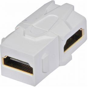 LINDY 60490 HDMI Adapter [1x HDMI-bus - 1x HDMI-bus] Wit