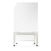 Nedis Verhoger voor Wasmachine en Wasdroger | Draadmand | 200 kg | Wit | 1 stuks - WAST140WT WAST140WT - thumbnail