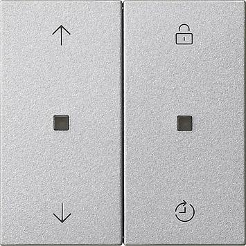 GIRA S3000 bedieningselement intelligent aluminium 536326