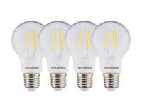Sylvania Ledlamp - e27 - 470 lm - bol - doorzichtig - 4 stuks - thumbnail