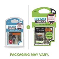 Labeltape DYMO D1 1978367 Vinyl Tapekleur: Oranje Tekstkleur:Zwart 12 mm 3 m - thumbnail