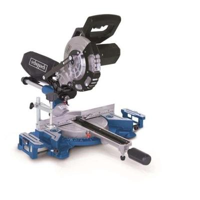 Verstekzaag met schijf met 30 tanden SCHEPPACH HM 185 - 1400 W - Zaagblad Ø 185 mm