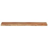 Tafelblad rechthoekig natuurlijke rand 180x30x3,8 cm acaciahout - thumbnail