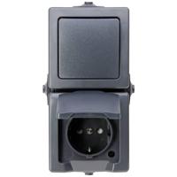 Kopp 138515009 Nautic spatwaterdicht Antraciet 1 stuk(s) - thumbnail