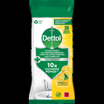 Dettol Doekjes Citrus 30 Stuks bij Jumbo Dettol Doekjes Citrus 30 Stuks bij Jumbo