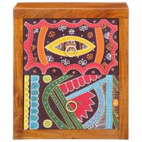 Nachtkastje 2 pcs Bruin 35 x 30 x 40 cm Massief acaciahout - thumbnail