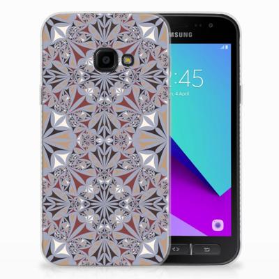 Samsung Galaxy Xcover 4 | Xcover 4s | TPU | Siliconen hoesje | Flower Tiles