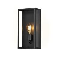 Wandlamp Capri Zwart met helder glas 7349-750 Konstsmide - thumbnail