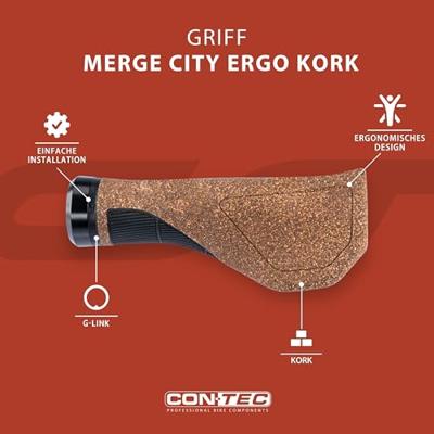 CONTEC handvatten "merge city ergo kork" ct grips merge city ergo cork, 96/140mm
