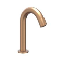 Fonteinkraan IVY Pact Gebogen Staand Model S Geborsteld Mat Koper PVD - thumbnail
