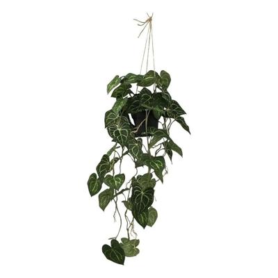 Philodendron hang 105 cm kunstplant Buitengewoon de Boet - Buitengewoon de boet