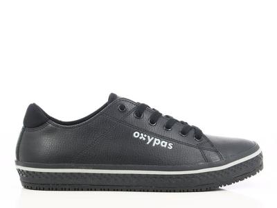 Oxypas Sneaker leer Clark | Wit | Maat 46 - 00,154,155,46 Oxypas Sneaker leer Clark | Wit | Maat 46 - 00,154,155,46