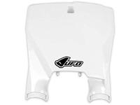 UFO PLAST startnummerbord start number plate ufo husqvarna white - thumbnail