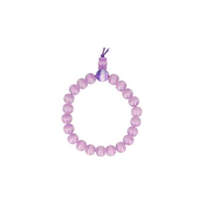 Edelsteen Armband Cateye Powerbead Paars Edelsteen Armband Cateye Powerbead Paars