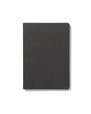 HEMA Schriften A5 gelinieerd zwart - 3 stuks