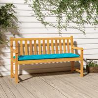 Tuinbankkussen 180x50x7 cm oxford stof turquoise - thumbnail