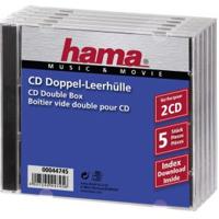 Hama CD Box Dubbel 5 Pak Geseald - thumbnail