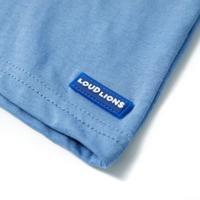 Kindershirt met korte mouwen 104 middenblauw - thumbnail