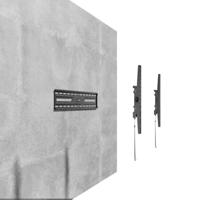 Gembird WM-86T-01 TV-muurbeugel (kantelbaar), 37"-86", zwart - thumbnail