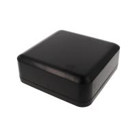 Hammond Electronics 1556HABK Universele behuizing 200 x 200 x 70 ABS kunststof Brandvertragend Zwart 1 stuk(s) - thumbnail