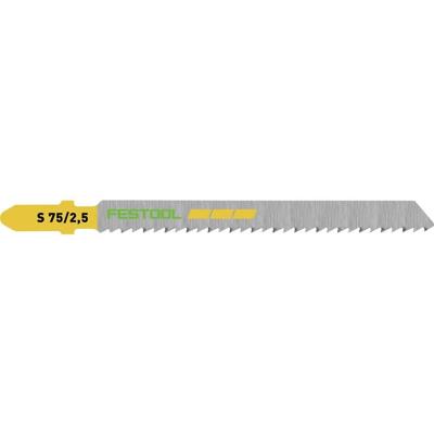 Festool S 75/2,5/5 Decoupeerzaagblad WOOD FINE CUT VE=5 - 204256 Festool S 75/2,5/5 Decoupeerzaagblad WOOD FINE CUT VE=5 - 204256
