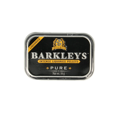 Liquorice pellets pure 16 Gram