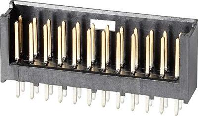 TE Connectivity 280384-2 Male header (standaard) AMPMODU MOD II Totaal aantal polen: 8 Rastermaat: 2.54 mm Inhoud: 1 stuk(s)