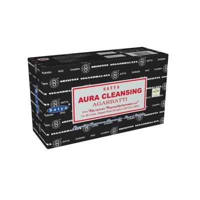 Satya Aura Cleansing Wierook Pakje Ongeveer 15 Stokjes Satya Aura Cleansing Wierook Pakje Ongeveer 15 Stokjes
