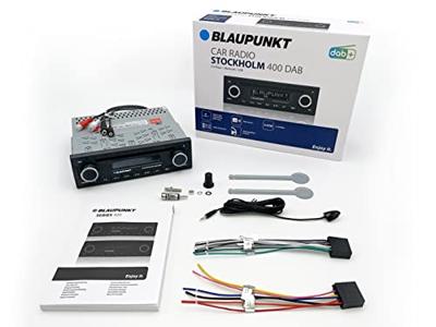 Blaupunkt Stockholm 400 DAB BT Autoradio enkel DIN Apple CarPlay, DAB+ tuner