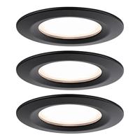 Paulmann 93081 Set Nova Plus LED-inbouwlamp LED 18 W Zwart - thumbnail