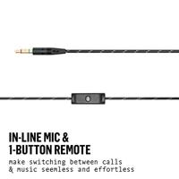The House Of Marley UPLIFT 2.0 Headset In-ear 3,5mm-connector Zwart - thumbnail