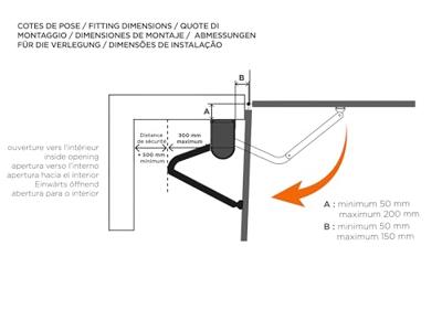 Poortmotorisering met scharnierende armen - SCS SENTINEL - SimplyOpen 2