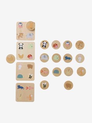 Lotto met houten dieren FSC® hout