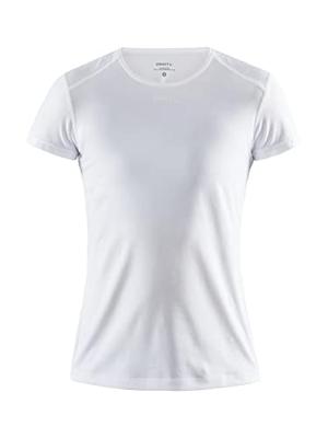 Craft 1908767 Adv Essence Ss Slim Tee Wmn - White - S