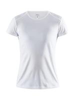 Craft 1908767 Adv Essence Ss Slim Tee Wmn - White - S - thumbnail