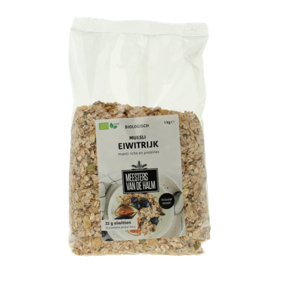 Muesli eiwitrijk herstel after sport bio 1 Kilogram Muesli eiwitrijk herstel after sport bio 1 Kilogram