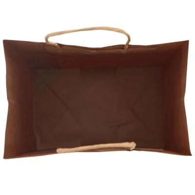 VidaXL Papieren zakken 250 st met hengsels 32x22x28 cm zwart