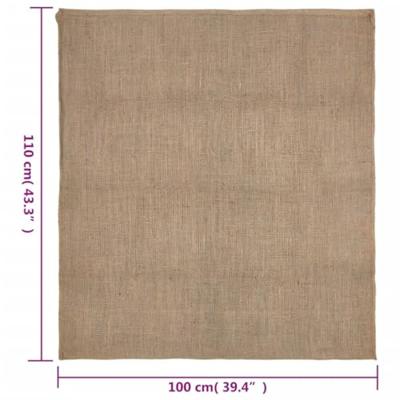 VidaXL Jutezakken 5 stuks 100x110 cm 100% jute 220 g/m² VidaXL Jutezakken 5 stuks 100x110 cm 100% jute 220 g/m²