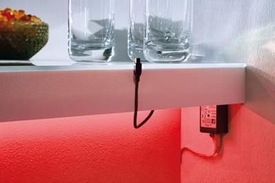 Paulmann 70917 YourLED Geluidssensor 60 W (max) 12 V (max.) 12 V Kunststof (b x h x d) 60 x 22 x 35 mm 1 stuk(s)