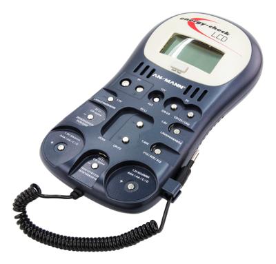 Ansmann Batterijtester Energy-Check LCD Meetbereik (batterijtester) 1.2 V, 1.5 V, 3 V, 9 V, 12 V Oplaadbare batterij, Batterij 4000392 Ansmann Batterijtester Energy-Check LCD Meetbereik (batterijtester) 1.2 V, 1.5 V, 3 V, 9 V, 12 V Oplaadbare batterij, Batterij 4000392